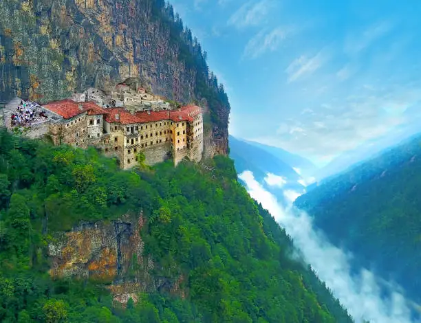 Sumeli Manastr, Trabzon, Da, Mountain Manastr, sumela Hristiyanlk, Dini Kilise, Manastr, Religion