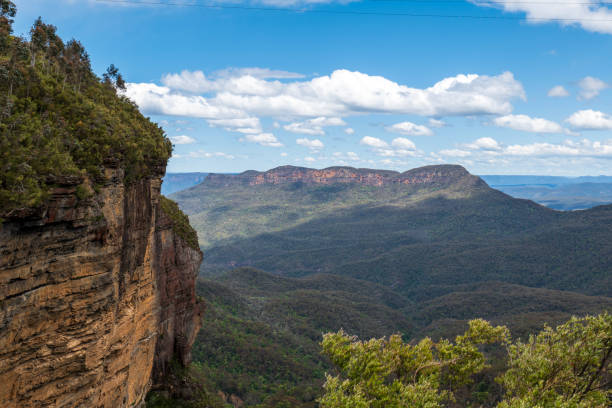 istock The Blue Mountains overlooking the Jamison Valley in NSW Australia 1443215135