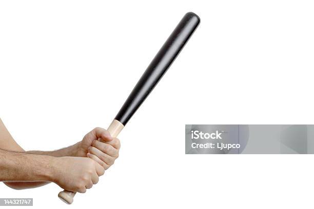 Player Swinging A Baseball Bat Stock Photo - Download Image Now - Sports Bat, Baseball Bat, Holding