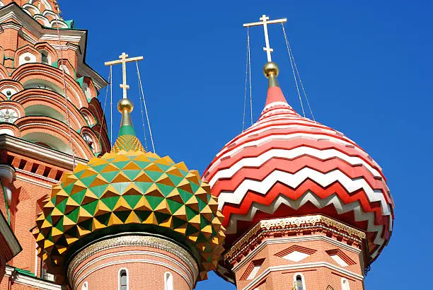 St.Basil cathedral in Russia, Moscow.