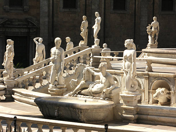 istock Twelve Olympians  pretoria square palermo 144321851