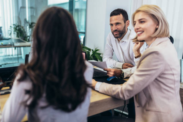 istock Business people having discussion during meeting 1443220698