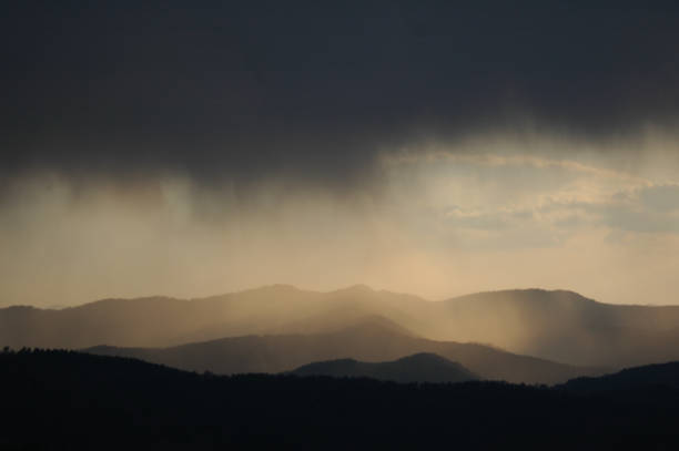istock landscape with beautiful clouds in small stone mountains in black 1443222949