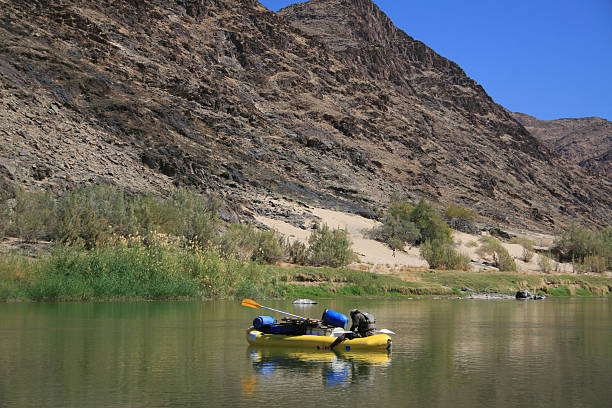 Rafting no Rio Orange - foto de acervo