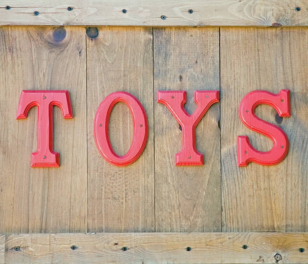 istock Wooden Toy Sign 144322573