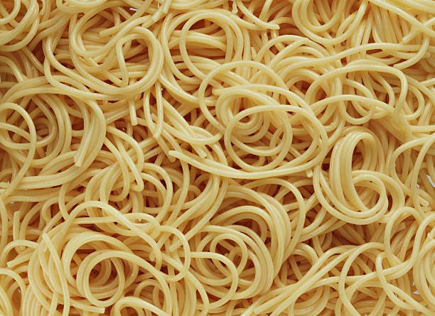 macaroni pasta stock photo