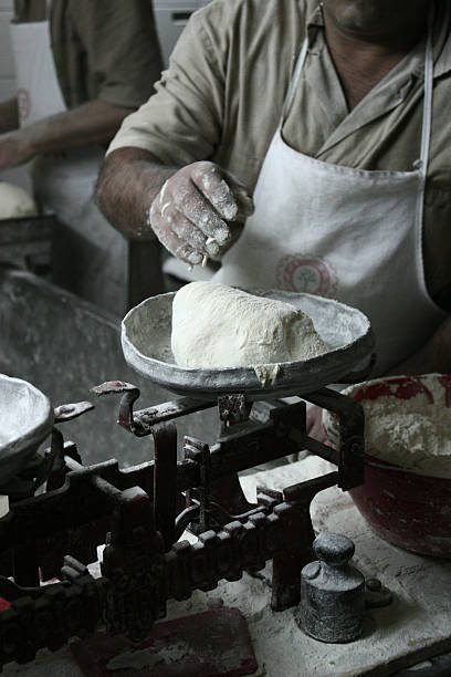 Making Bread stock photo