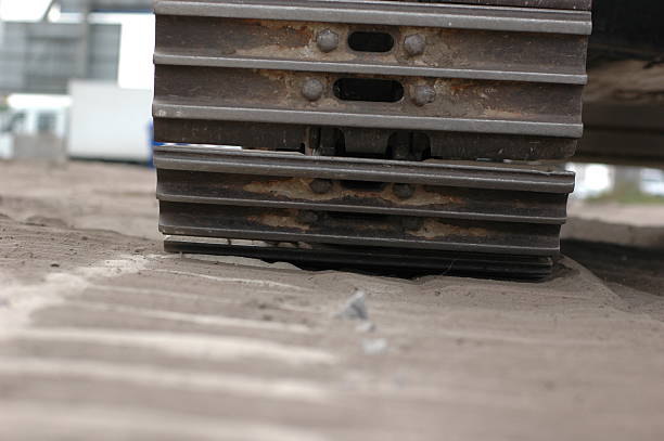 Track of tank caterpillar