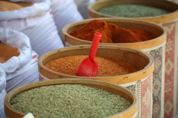 spices sold in the market