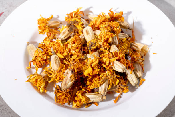 istock Dried flowers brewed as tea 1443231873