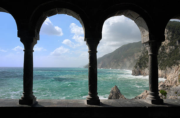istock Arches on to the Mediterranean Sea 144323233