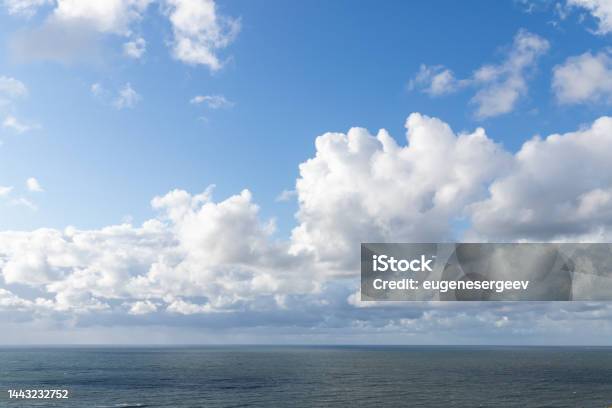 Baltic Sea Is Under Cloudy Sky On A Sunny Day Stock Photo - Download Image Now - Backgrounds, Baltic Countries, Baltic Sea