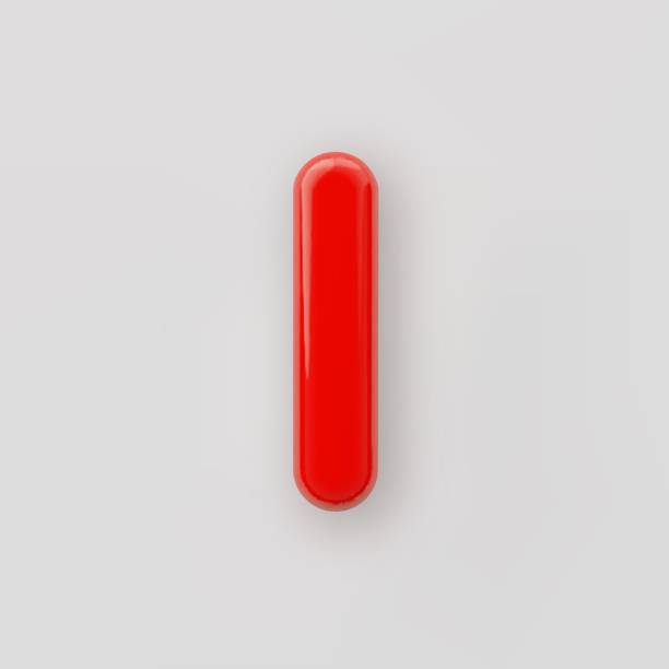 Red Lettering I 120+ 3d Red Letter I Stock Illustrations, Royalty-Free Vector Graphics ...