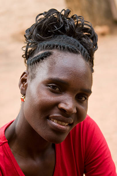 istock Portrait African woman 144323519