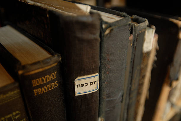 istock Old jewish books and bibles 144323713