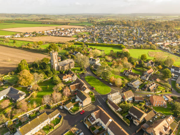 istock St Andrew's Church in Curry Rivel, Somerset 1443238026