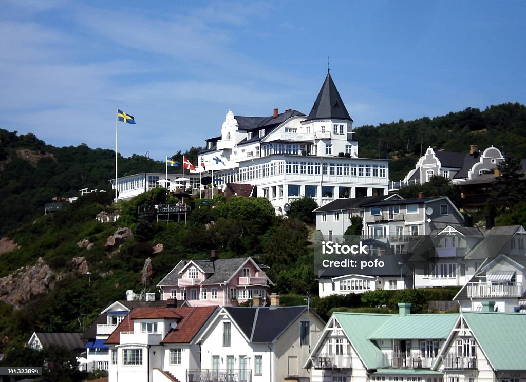 Grand hôtel à Mölle - Photo de Kullaberg libre de droits