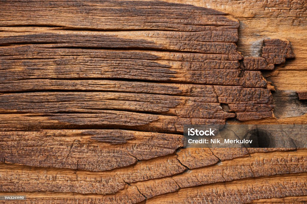 Wood texture for background. Vintage textured backdrop Aging Process Stock Photo