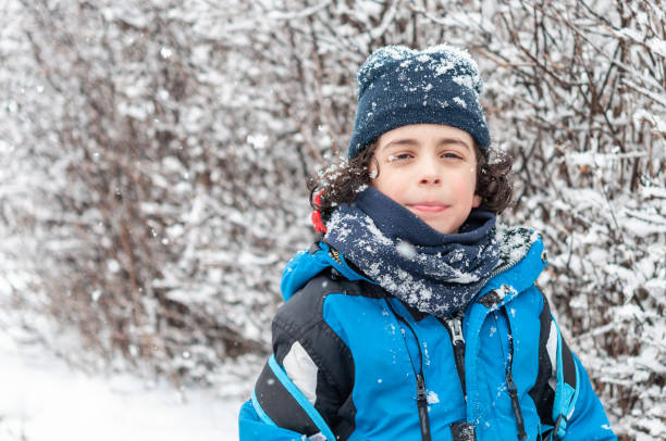 istock Child Boy In Winter 1443243662