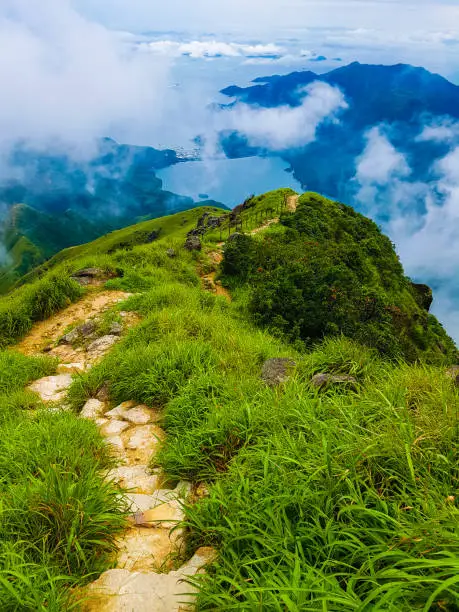 Photo of Lantau Peak descent