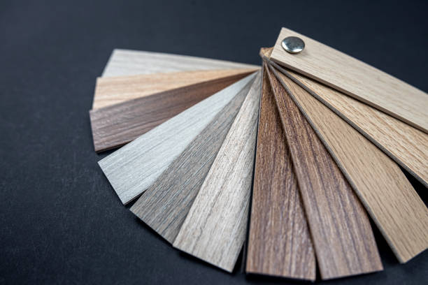 istock sample of furniture material for interior design or decoration. 1443250807