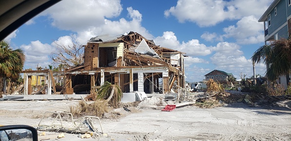 Home destroyed on FMB