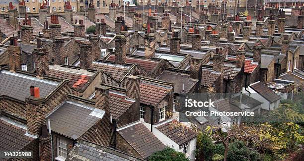 Крыши — стоковые фотографии и другие картинки Великобритания - Великобритания, Англия, Кирпичный дом