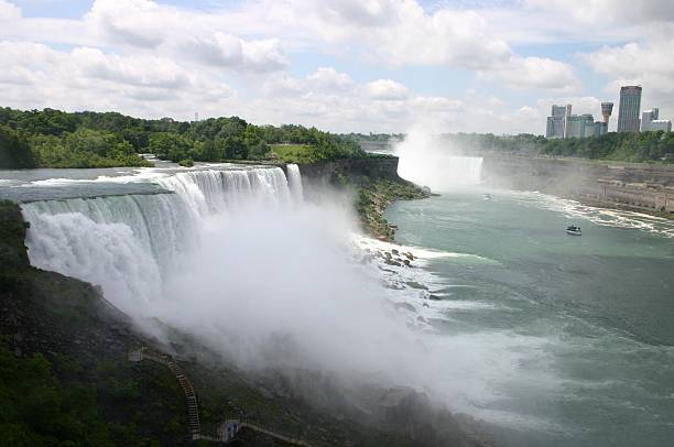 istock Niagara Falls with Maid of the Mist 144326440