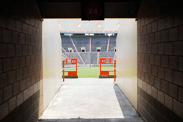 Football Stadium stock photo