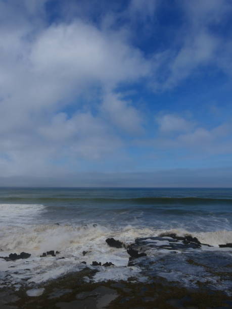 istock Rocks and waves, Essaouira, Morocco 1443267117