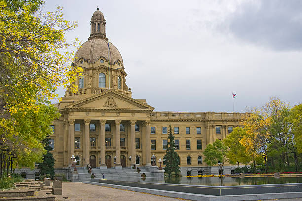 istock Alberta Provincial Legislature Building in fall 144327137