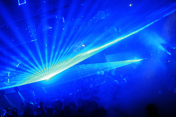 Laser Clubbing stock photo