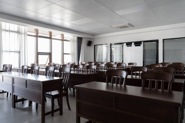istock Photography Classroom in University for the Elderly 1443276174