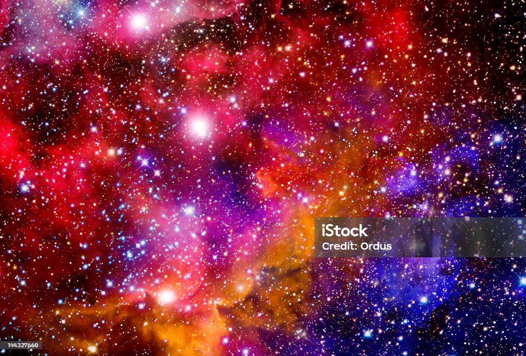 뛰어난 필드에 nebulae - 로열티 프리 0명 스톡 사진