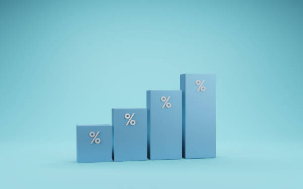 istock Growing bars graphic  step to growth success 1443277531
