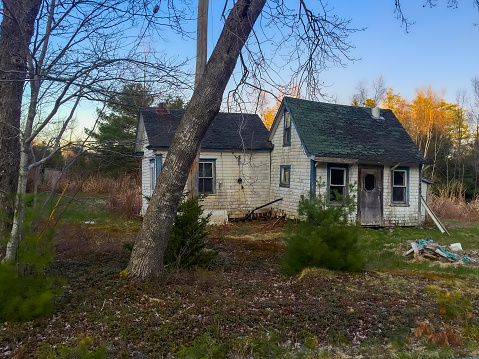 Canadian abandoned House