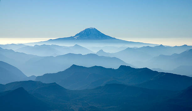 istock Aerial Mount Adams Washington 144328587