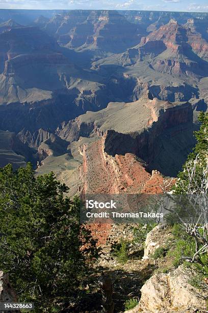 Grand Canyonwidok Z South Rim - zdjęcia stockowe i więcej obrazów Ameryka Północna - Ameryka Północna, Bez ludzi, Erodowany