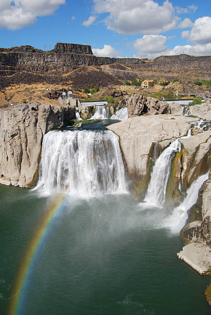 쇼쇼운 폴즈 - shoshone falls 뉴스 사진 이미지