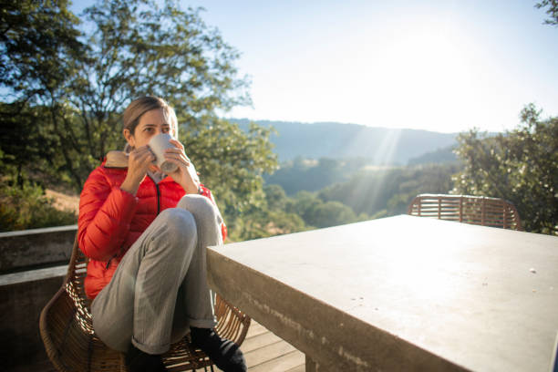 istock weekend in a cabin in the forest 1443293560