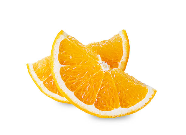 istock Orange citrus fruit isolated on white background. 1443295888