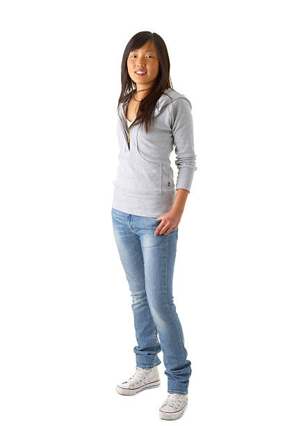 istock Happy beautiful Asian young woman 144329702