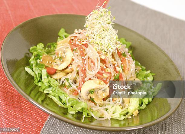 Thai Salada - Fotografias de stock e mais imagens de Alface - Alface, Alimentação Não-saudável, Alimentação Saudável