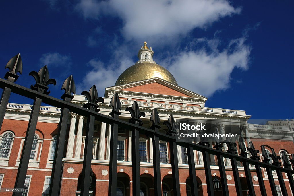 Residencia estatal. - Foto de stock de Capitolio Estatal de Massachusetts libre de derechos