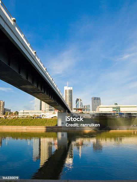 Bridge To The City Stock Photo - Download Image Now - Architecture, Blue, Bridge - Built Structure