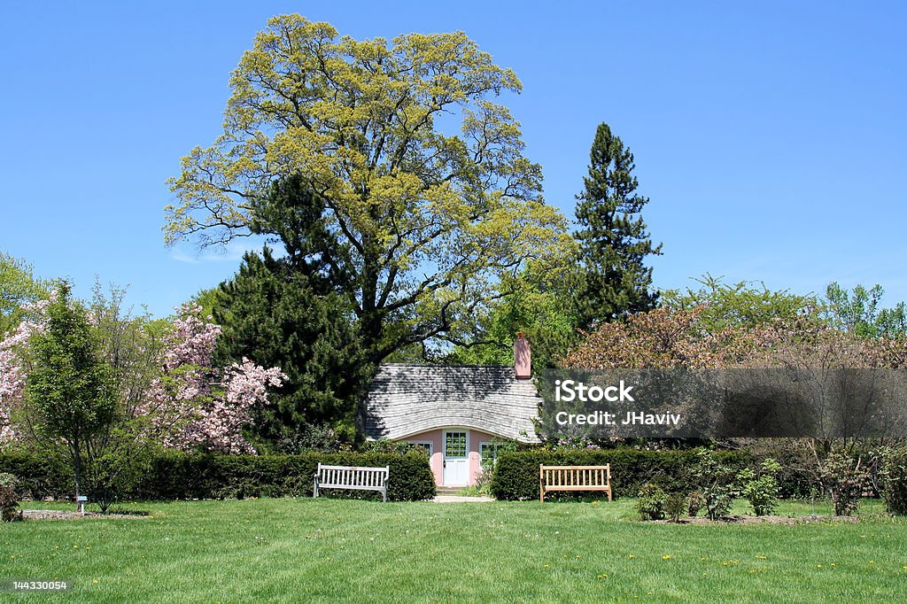 Paisagem de primavera no jardim - Foto de stock de Agricultura royalty-free