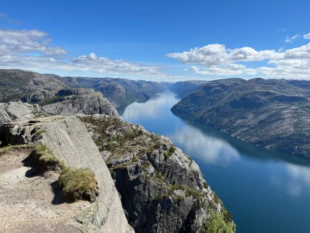 istock Mystic View from Preikestolen 1443301489