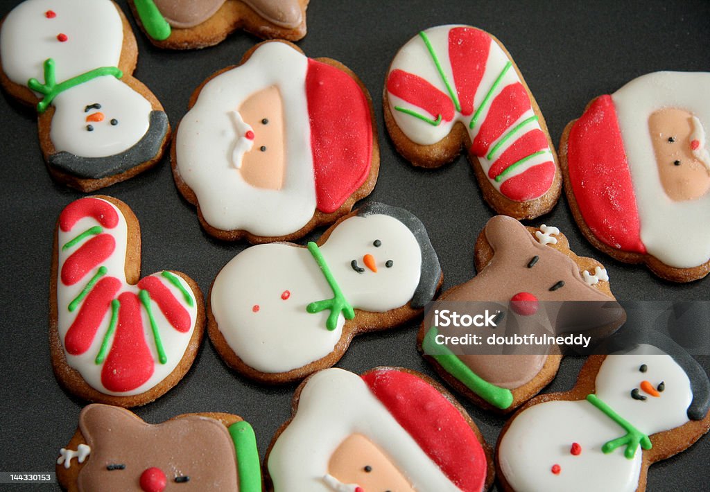 クリスマス美味しいクッキー - お祝いのロイヤリティフリーストックフォト