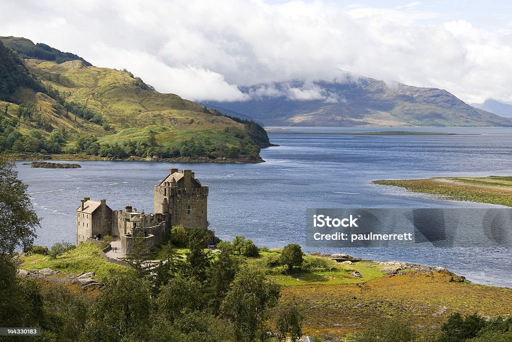 Eilean Donan castle Eilean Donan castle in north east Scotland Eilean Donan Castle Stock Photo