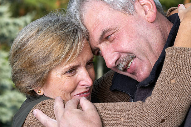 istock Mature couple in love 144330385